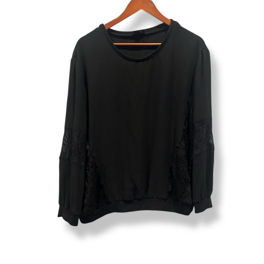 [Mossimo] Black Lace Pullover